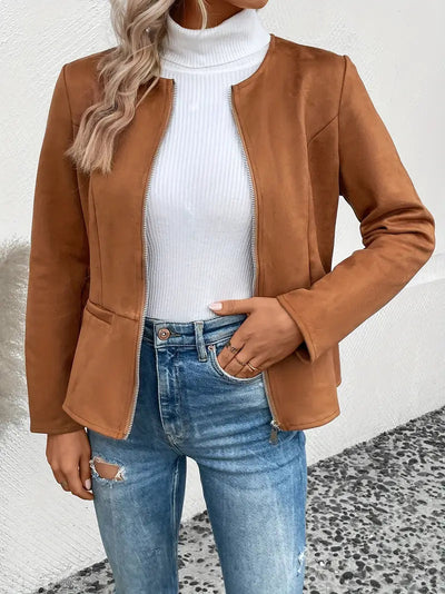 Maureen - Stylish Zip-up Jacket