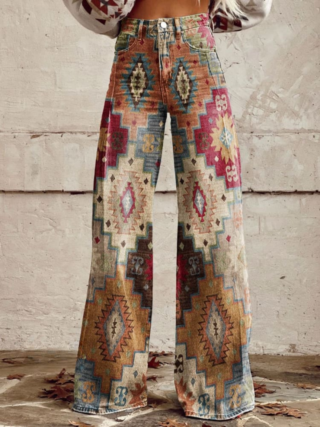 Anaïs | Aztec Dream Wide Leg Pants