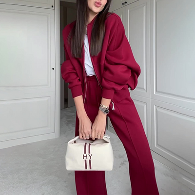 Aira - Zip-Up Tracksuit Set