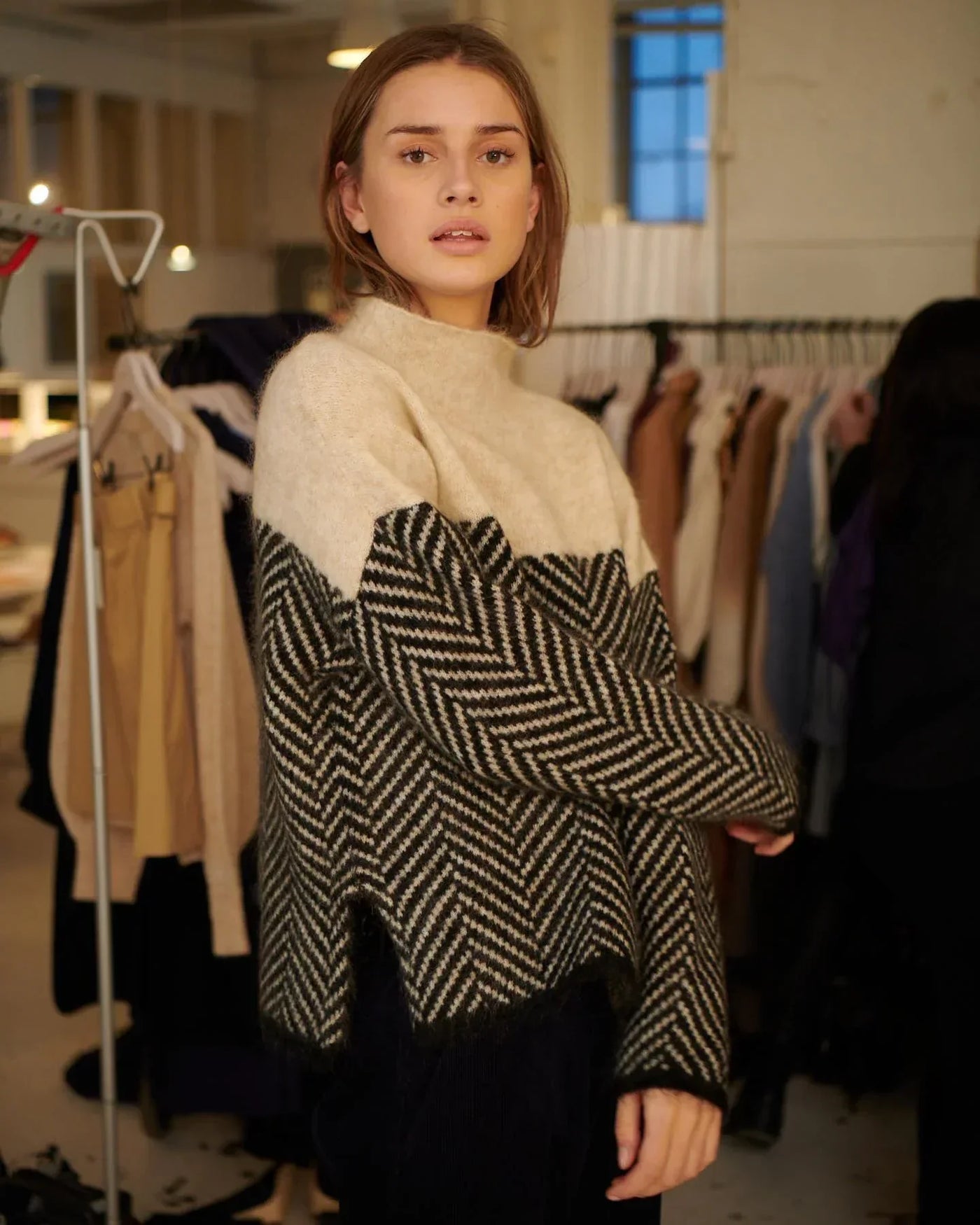 ADELIE | Premium turtleneck made from fine knitwear