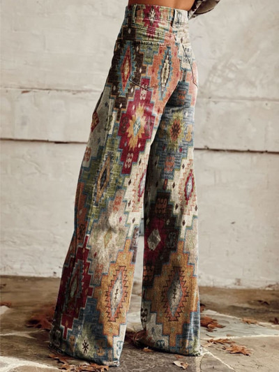 Anaïs | Aztec Dream Wide Leg Pants