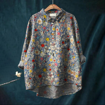 Isabella - Premium Women's Dog Print Shirt