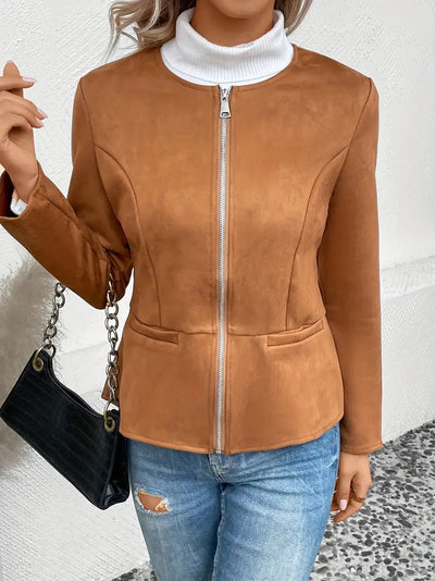 Maureen - Stylish Zip-up Jacket