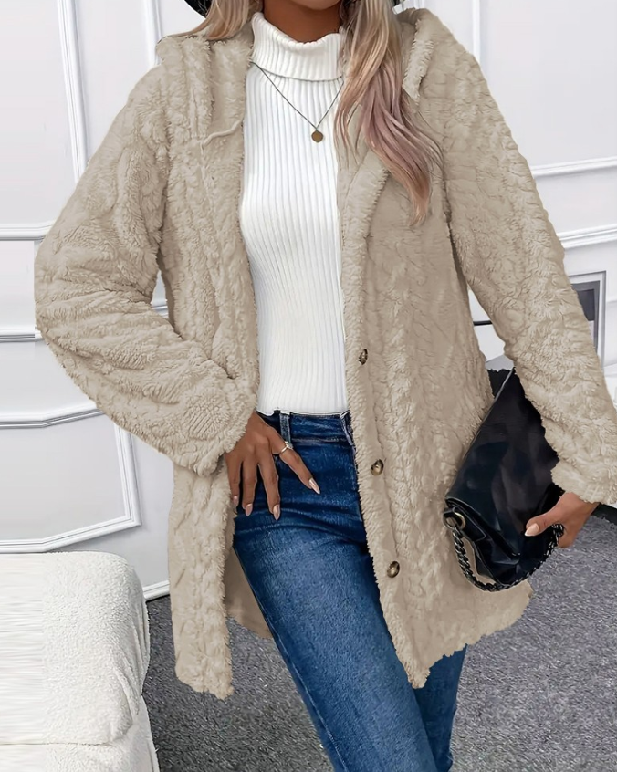 Marjorie - Cosy Button Cardigan