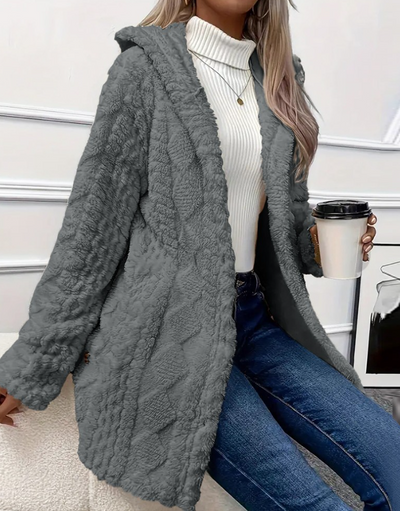 Marjorie - Cosy Button Cardigan
