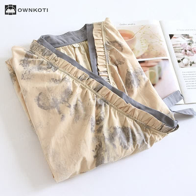 Kalina - Ink Style Pure Cotton Soft Nightdress