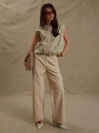 Elena | Modern Sleeveless Vest