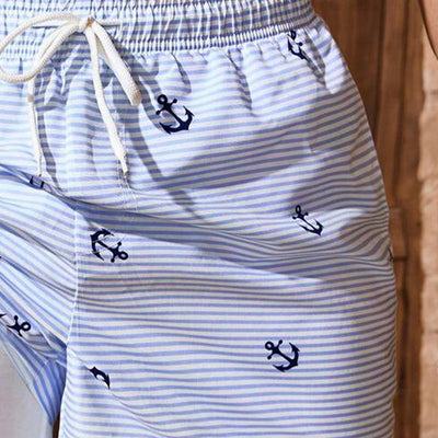 Men's Printed Summer Beach Shorts MTA1061D4X