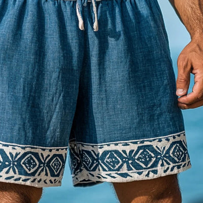 Men's Casual Resort Printed Shorts MTA1063D4X
