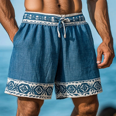 Men's Casual Resort Printed Shorts MTA1063D4X