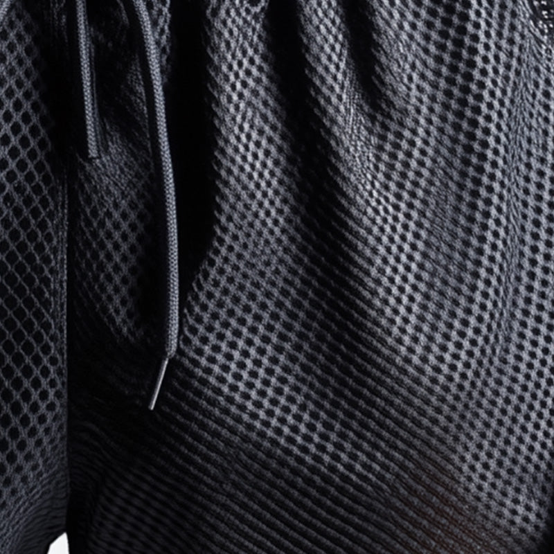 Men's Spring Fashion Mesh Fabric Breathable Beach Shorts MTA1270D6P