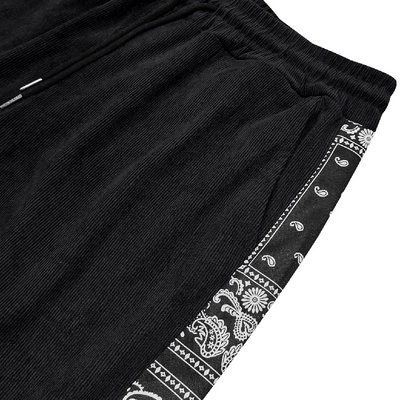 Men's Contrast Corduroy Casual Pants MTA1415D3X