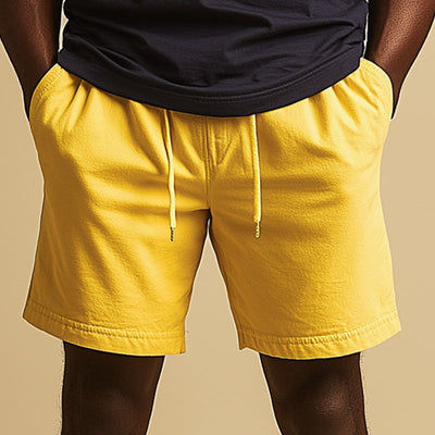 Men's Summer Fashion Personality Solid Color Casual Shorts MTA1636D7P