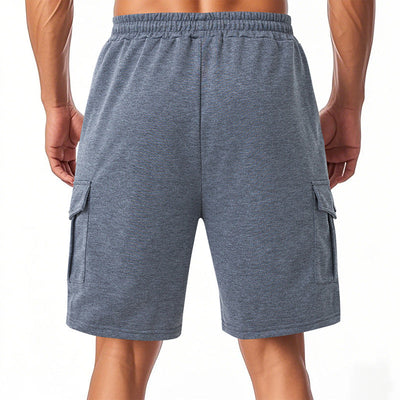 Men's Casual Loose Solid Color Shorts MTA1752D6X