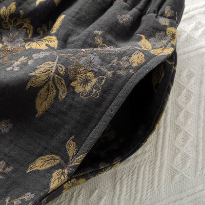 Callie - Jacquard Vintage Pure Cotton Loungewear Set