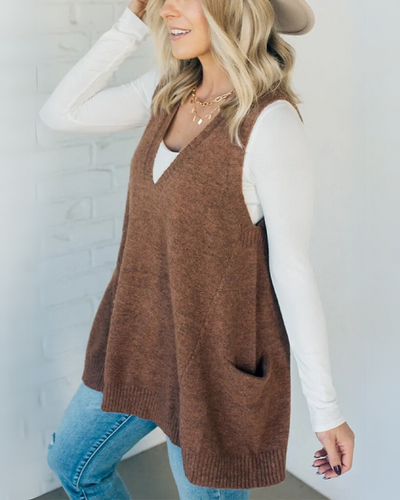 Willow - Cozy Knit Vest