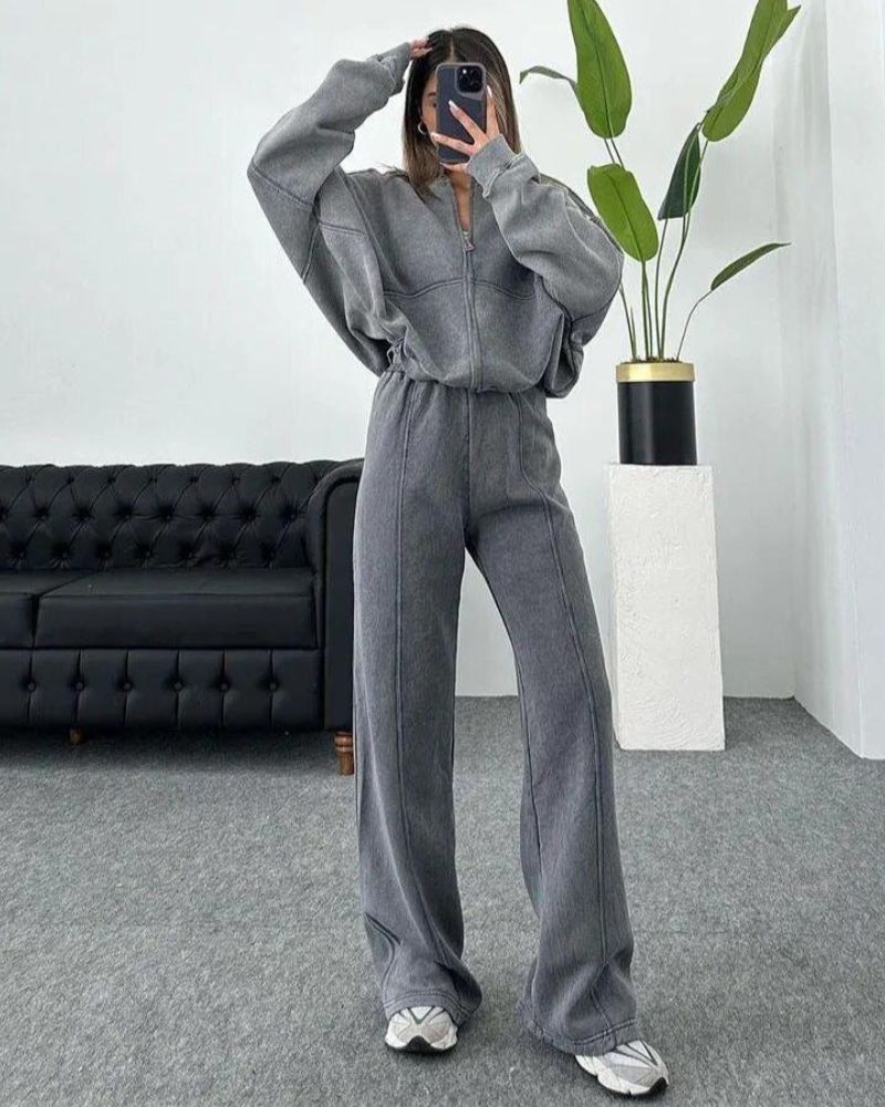 Aira - Zip-Up Tracksuit Set