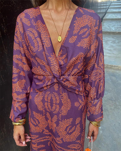 Grace - Elegant Bow-Detail Dress
