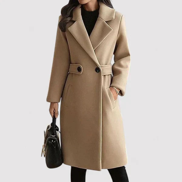 Harper - Belted Elegance Coat