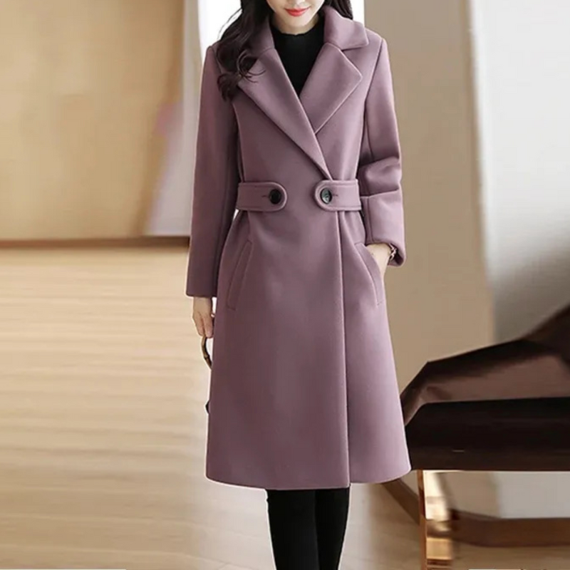 Harper - Belted Elegance Coat
