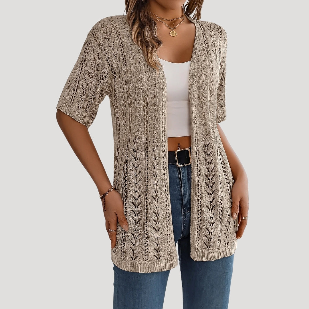 Mallory - crochet summer cardigan