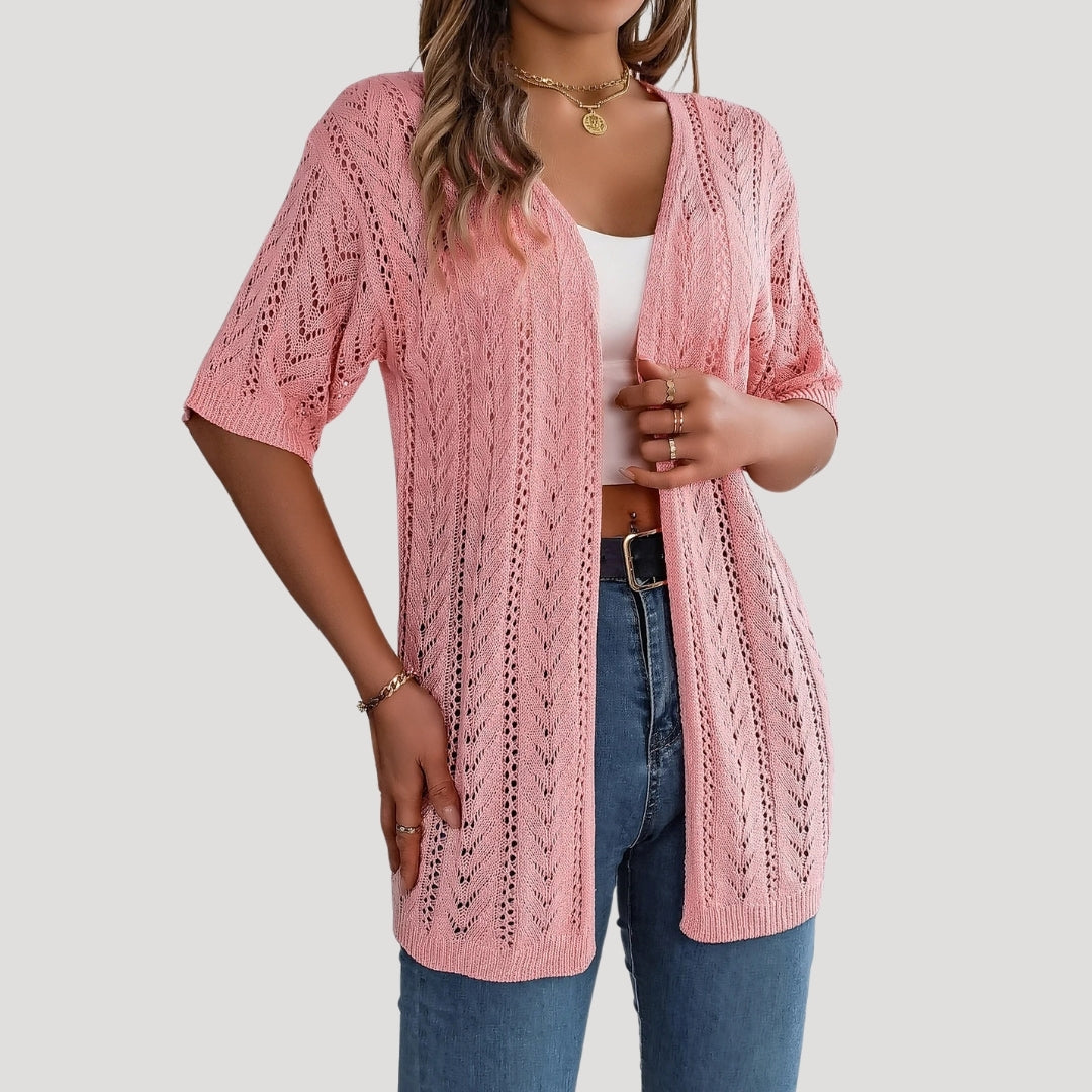 Mallory - crochet summer cardigan