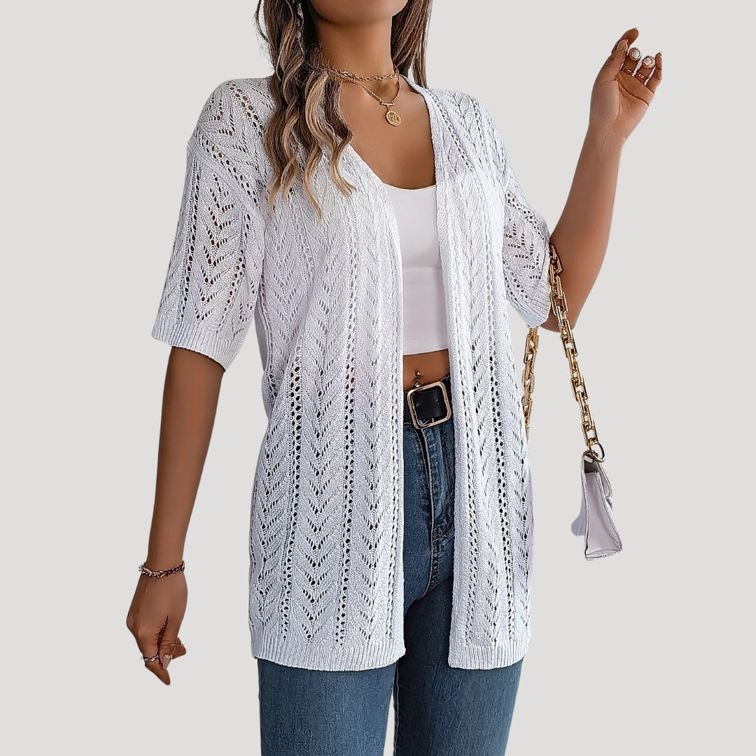 Mallory - crochet summer cardigan