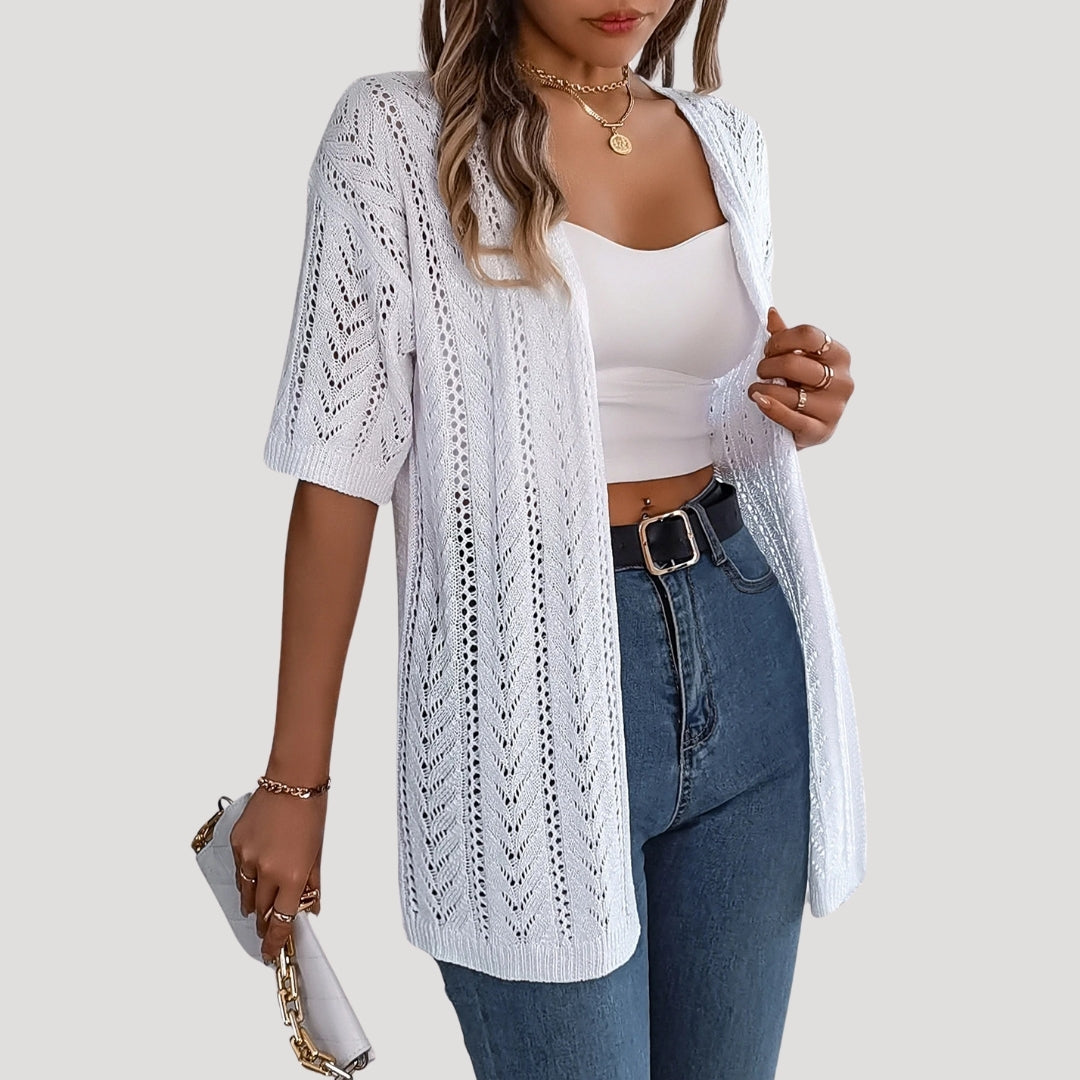 Mallory - crochet summer cardigan
