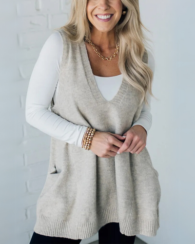 Willow - Cozy Knit Vest