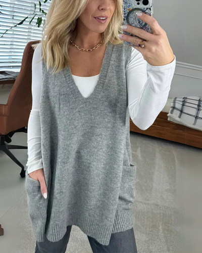 Willow - Cozy Knit Vest