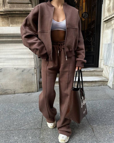 Aira - Zip-Up Tracksuit Set