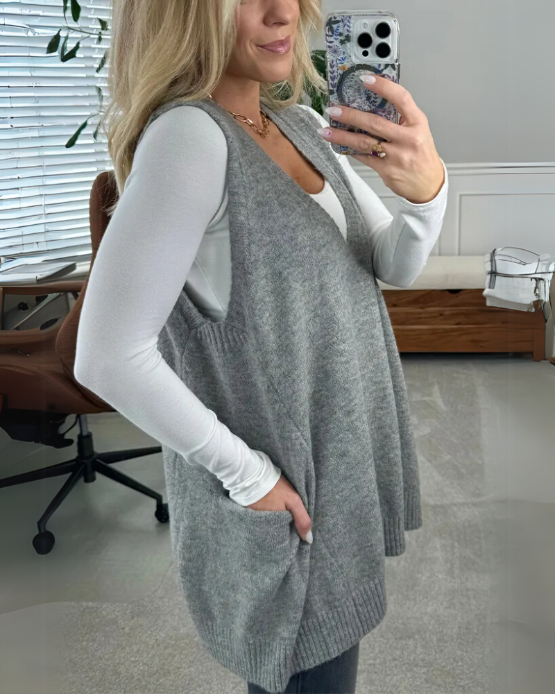 Willow - Cozy Knit Vest