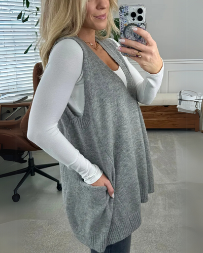 Willow - Cozy Knit Vest