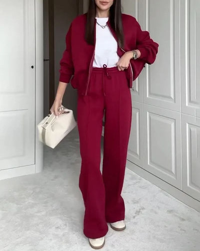 Aira - Zip-Up Tracksuit Set