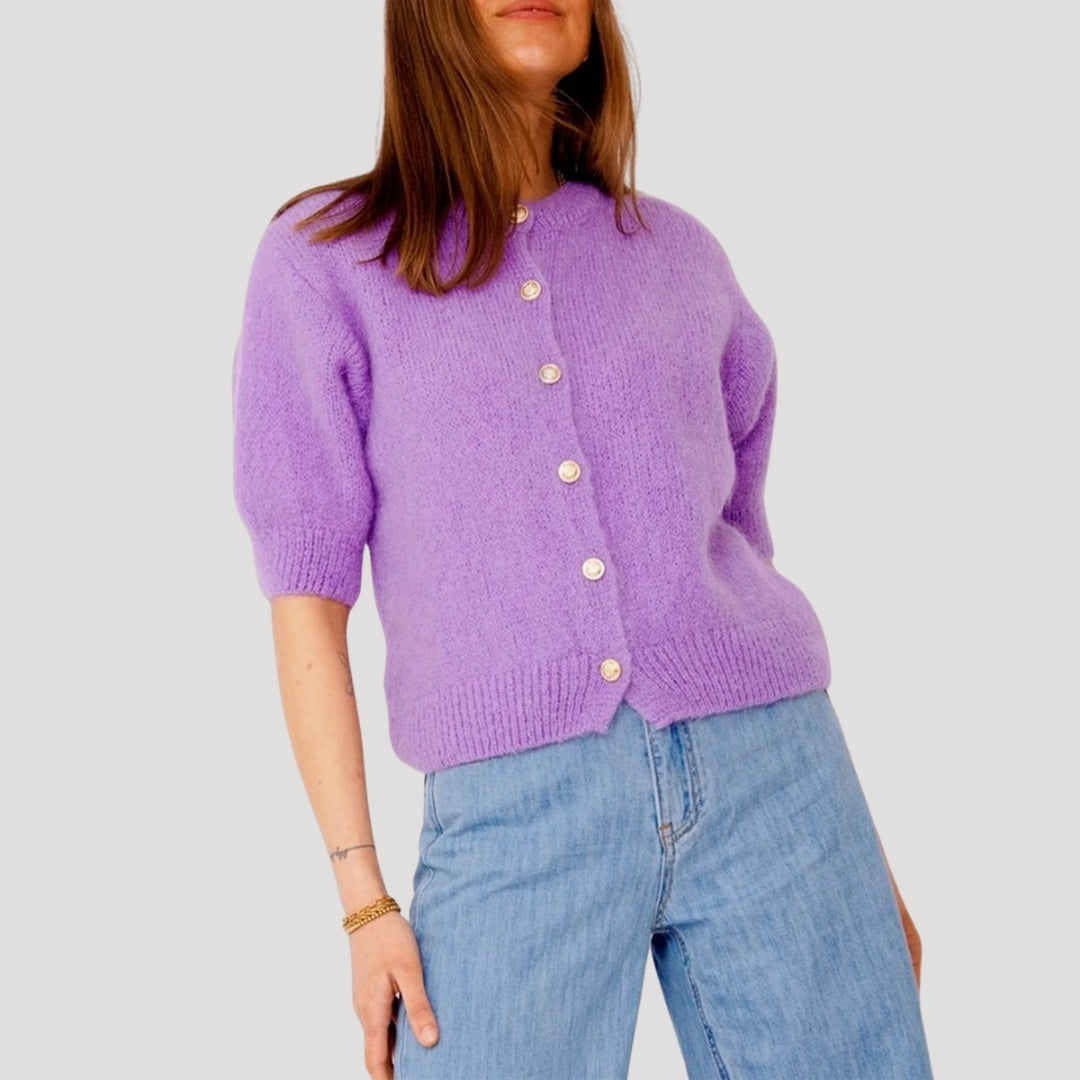 Olivia - Soft short-sleeve cardigan