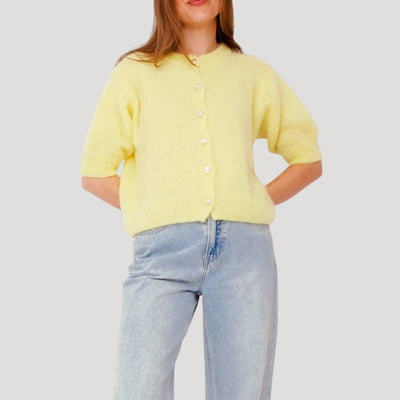 Olivia - Soft short-sleeve cardigan