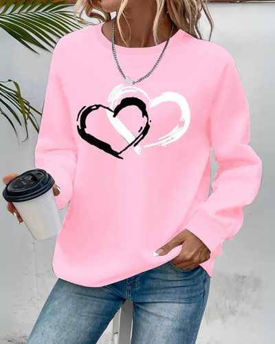 Lina - Cosy Heart Sweater