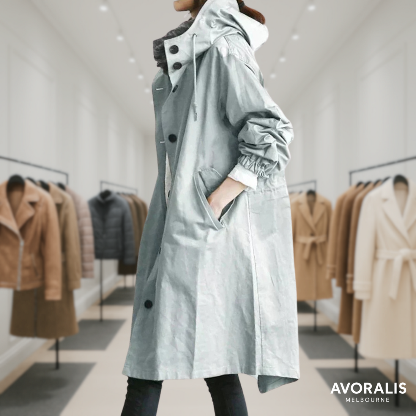 Solara™ | Stylish Trench Coat