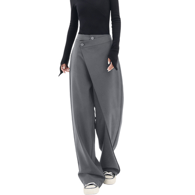 Nyree - Asymmetric Baggy Pants