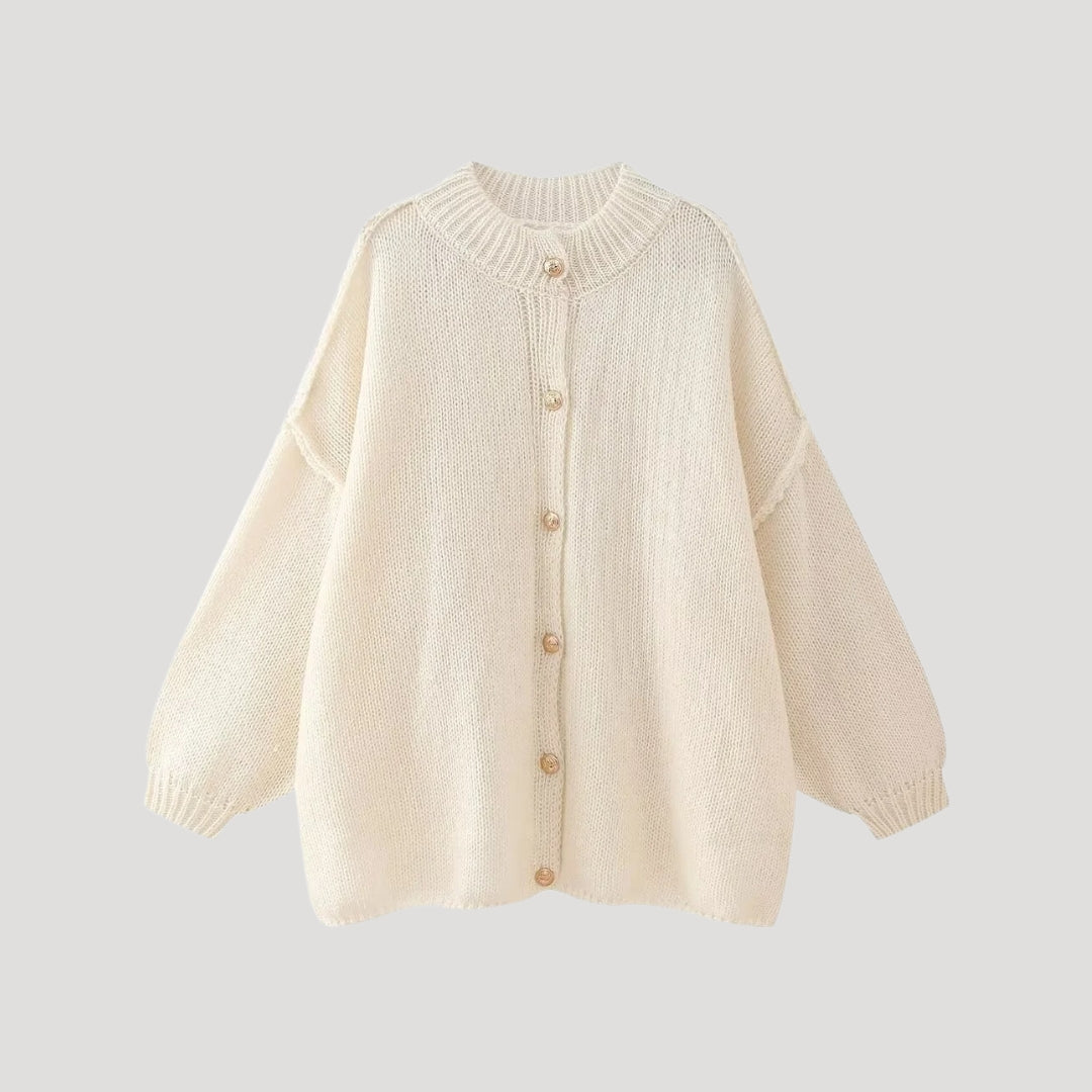 Jordan - Oversized buttoned cardigan