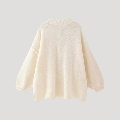 Jordan - Oversized buttoned cardigan