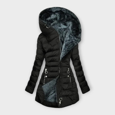 Katarina - Fur-Lined Hooded Puffer