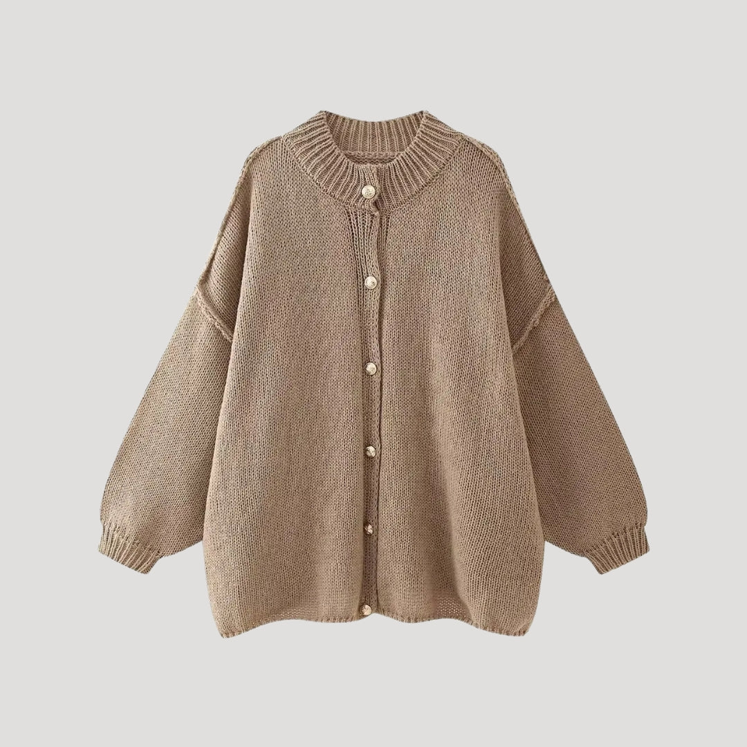 Jordan - Oversized buttoned cardigan