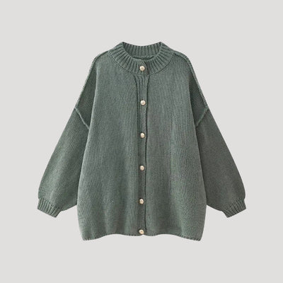 Jordan - Oversized buttoned cardigan