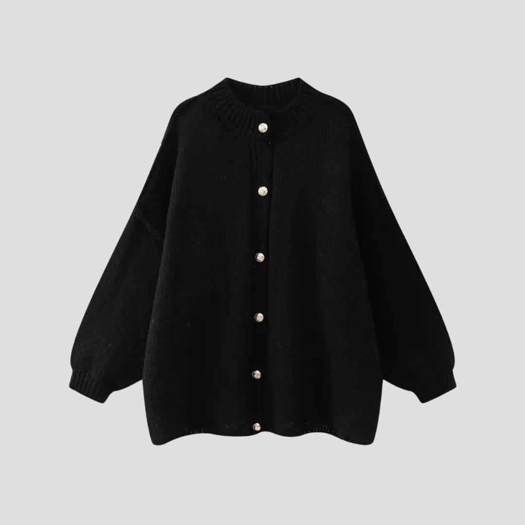 Jordan - Oversized buttoned cardigan