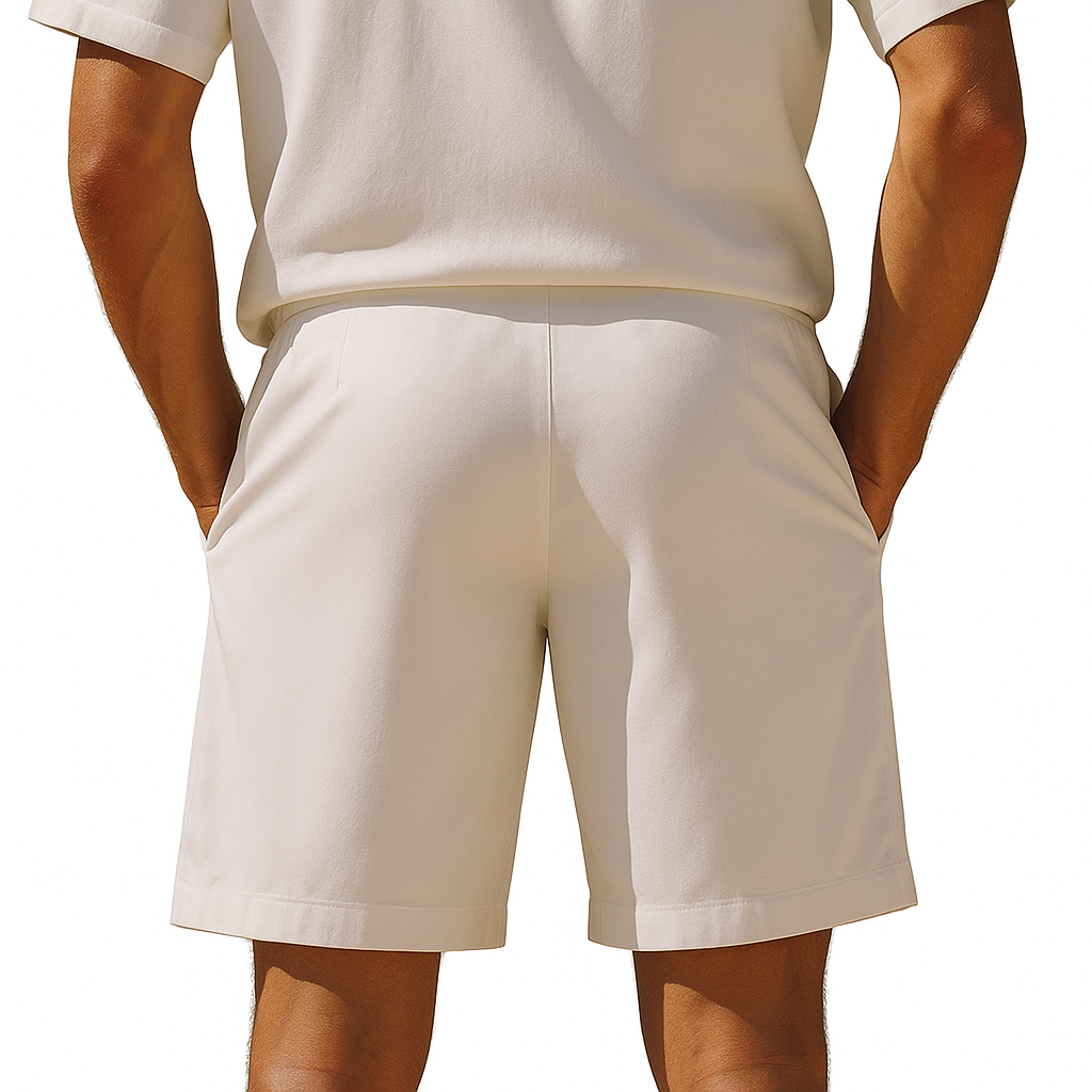 Men'S Summer Fashion Breathable Simple Embroidery Shorts MTA1302E7P