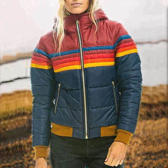 Rosita - Retro Quilted Puffer Jacket