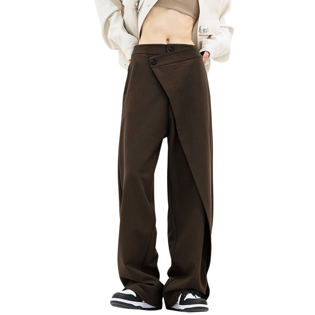 Nyree - Asymmetric Baggy Pants