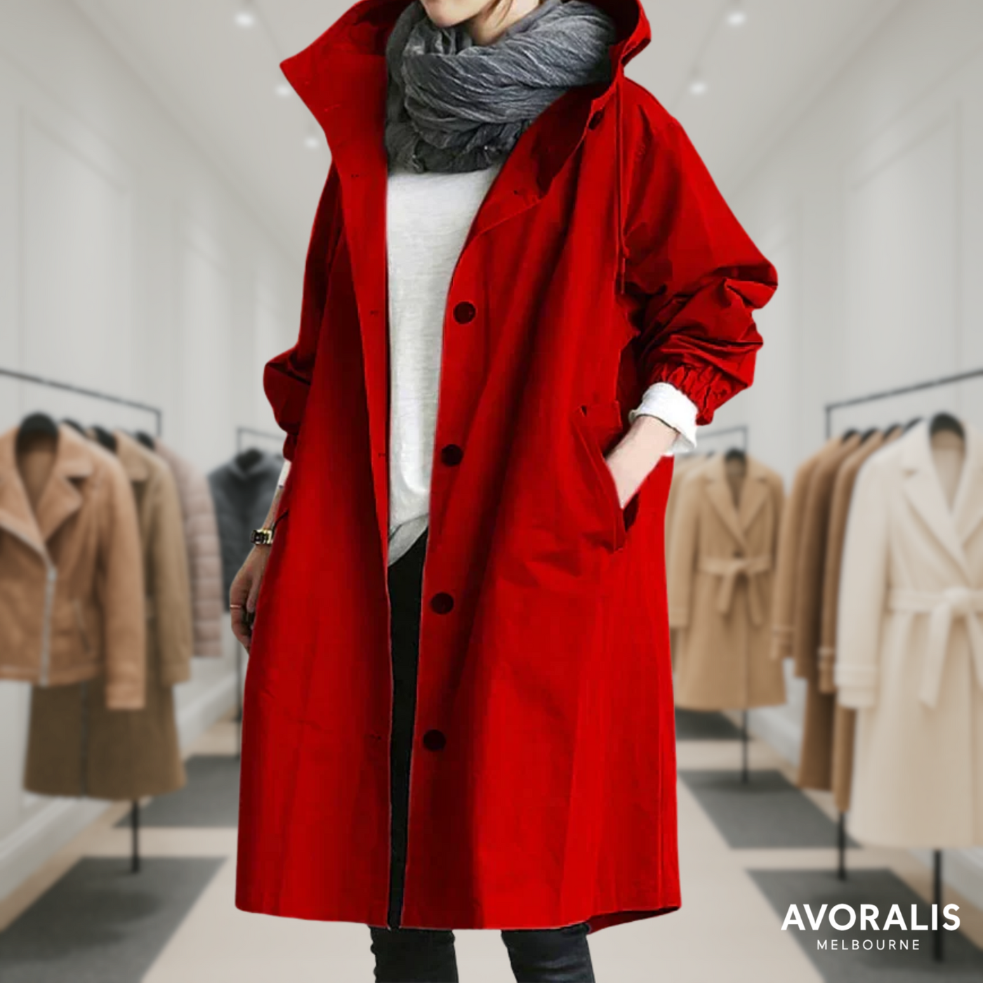 Solara™ | Stylish Trench Coat