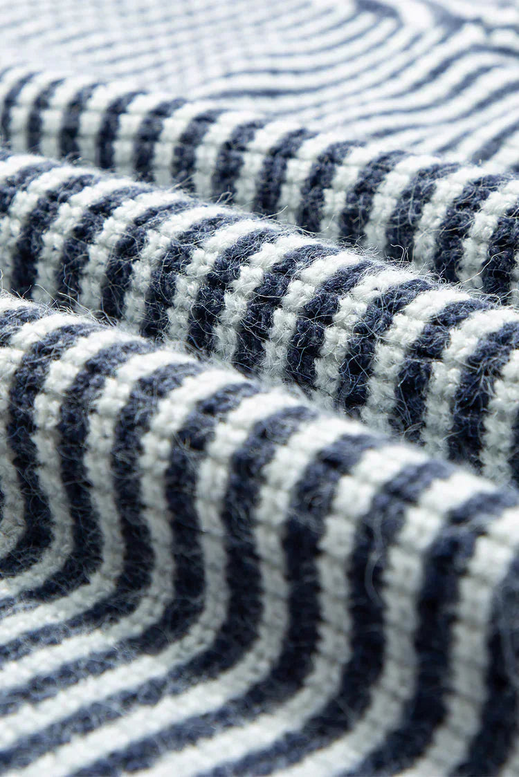Kaye - Cozy Striped Knit Sweater